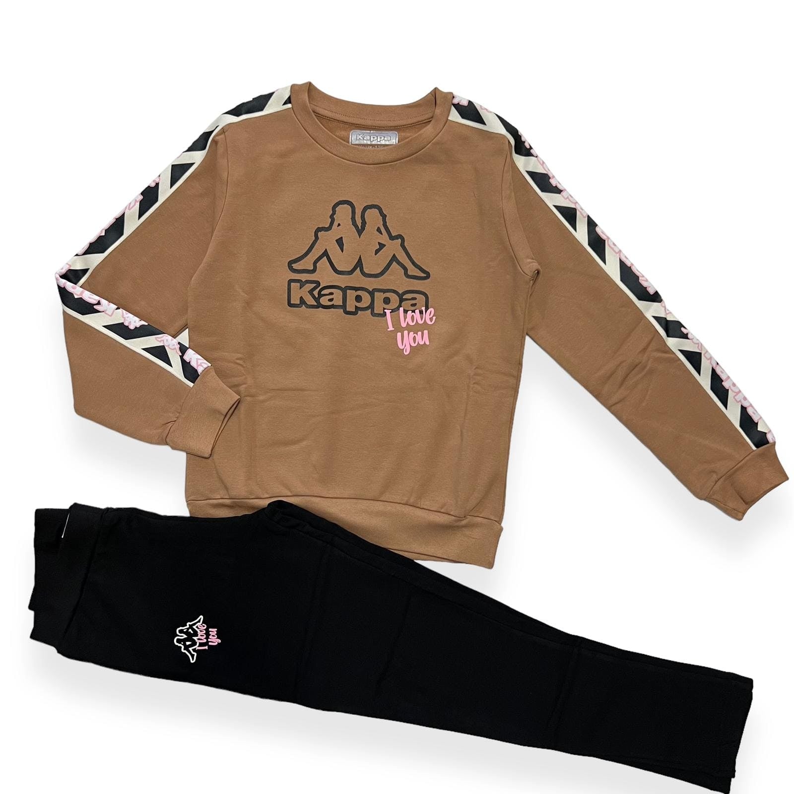Kappa Girl Sweatshirt-Trainingsanzug